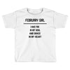 February Girl Toddler T-shirt