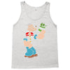 popeye spinach retro mens funny Tank Top