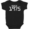 made in 1975 birthday celebration funny party Baby Bodysuit