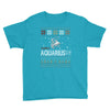 santa aquarius christmas ugly t shirts Youth Tee