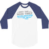 may the mass times acceleration be with you 3/4 Sleeve Shirt