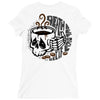 death before decaf white Ladies Fitted T-Shirt