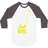 kite kitesurfen kiteboarden fun extremsport top 3/4 Sleeve Shirt