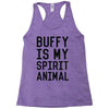 buffy spirit animal Racerback Tank