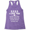 I Love You Nana Racerback Tank