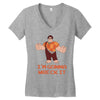 i'm gonna wreck it ralph Women's V-Neck T-Shirt