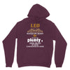 leo hated by many wanted by plenty disliked by some confronted by none Hoodie
