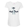 disco time Maternity Scoop Neck T-shirt