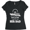 i get awesome husband Women's Triblend Scoop T-shirt