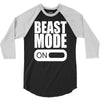 beast mode on 3/4 Sleeve Shirt