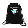 mr trooper movie inspired Drawstring Bags