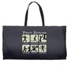 pirate exercise Weekender Totes