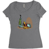 worthless Women's Triblend Scoop T-shirt