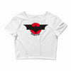 red batman Crop Top