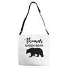 Daddy Bear - Baby Bear Custom Name Adjustable Strap Totes