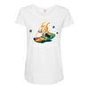 chaos and destruction Maternity Scoop Neck T-shirt