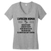 Capricorn Woman Women's V-Neck T-Shirt