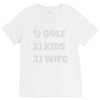 golfing dad uncle V-Neck Tee