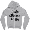 fearless is the new pretty Zipper Hoodie