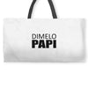 dimelo papi nicky jam reggaeton regueton  black Weekender Totes