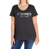 100x or gtfo bitmex edition white logo Ladies Curvy T-Shirt