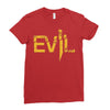 evil Ladies Fitted T-Shirt