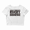 rugby (2) Crop Top