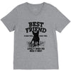 Best Friend Pug V-Neck Tee
