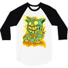 cat monster 3/4 Sleeve Shirt