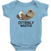 otterly wasted drinking Baby Bodysuit