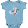 fish color Baby Bodysuit