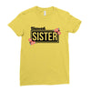 blessed sister with flower Ladies Fitted T-Shirt