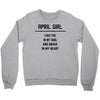 April Girl Crewneck Sweatshirt