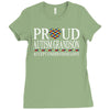 proud autism grandson Ladies Fitted T-Shirt