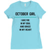 October Girl Ladies Fitted T-Shirt