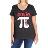 Cutie Pi Ladies Curvy T-Shirt