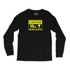 caution zombies crossing t shirt x large funny walking brains awesome Long Sleeve Shirts