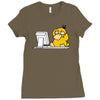 computer psy Ladies Fitted T-Shirt