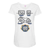 control z fusion Maternity Scoop Neck T-shirt