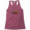 i put the cute in execute Racerback Tank