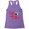 old school gamer Racerback Tank