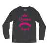 queens are born in august Long Sleeve Shirts