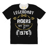 legendary riders are born in 1976 All Over Women's T-shirt