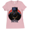 black panther Ladies Fitted T-Shirt
