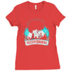 scissorhands Ladies Fitted T-Shirt