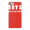 boys with tattoos iPhone 7 Case