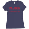 im a virgin Ladies Fitted T-Shirt