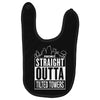 straight outta tilted towers Baby Bibs