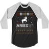 santa aries xhristmas ugly t shirts 3/4 Sleeve Shirt