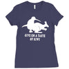 funny rude taste of kiwi Ladies Fitted T-Shirt